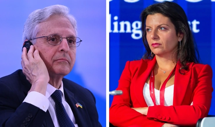 Merrick Garland (lijevo), Margarita Simonjan (desno)