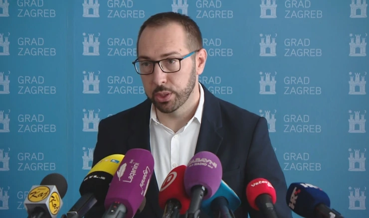 Gradonačelnik Grada Zagreba Tomislav Tomašević