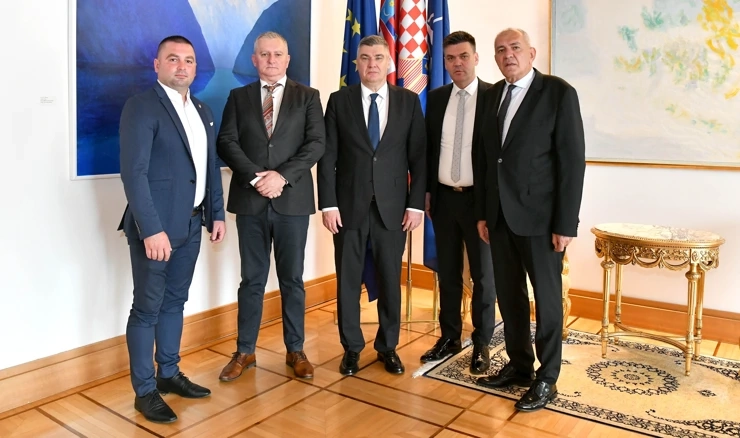 Milanović primio predstavnike hrvatskih političkih stranaka u BiH