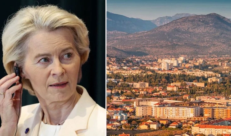 Ursula von der Leyen / Podgorica 