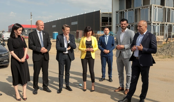 Ministrice Tramišak i Vučković obišle gradilište Regionalnog distribucijskog centra za voće i povrće