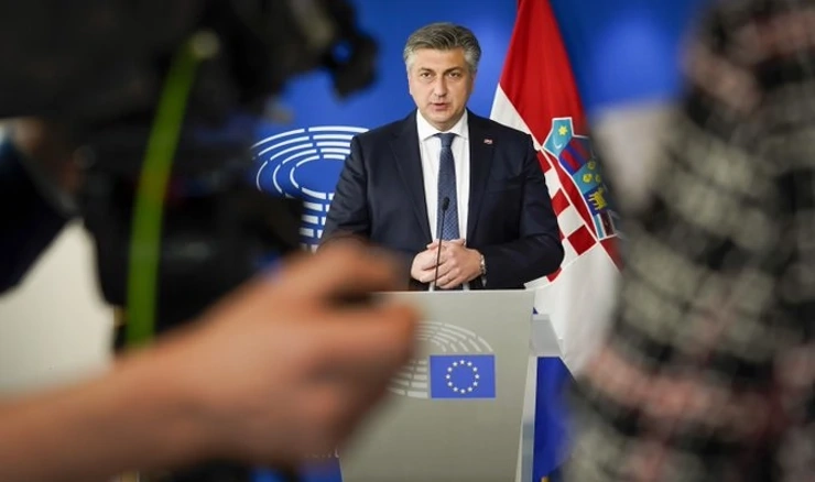 Premijer Andrej Plenković u Bruxellesu