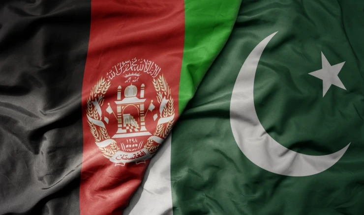 Zastave Afganistana i Pakistana