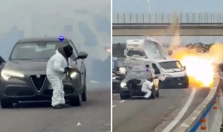 Pljačka kombija s novcem u Italiji