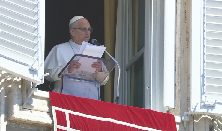 Papa Lav XIV. obratio se vjernicima s prozora Apostolske palače