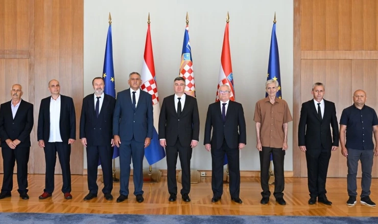 S predstavnicima Časničkog zbora HVO-a Milanović razgovarao o njihovu statusu