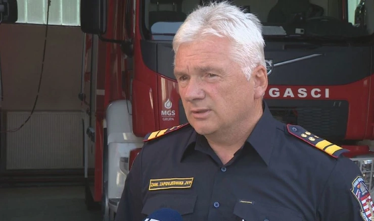 Božidar Horvat, zamjenik zapovjednika Javne vatrogasne postaje Varaždina