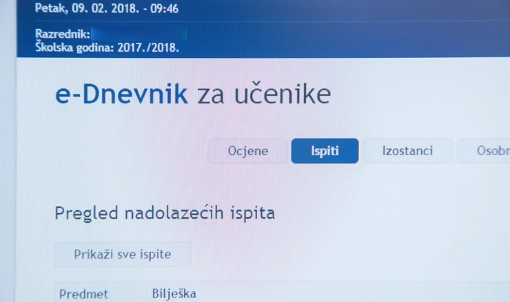  e-Dnevnik za učenike i roditelje 