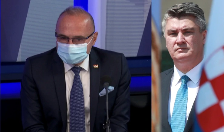 Gordan Grlić Radman i Zoran Milanović