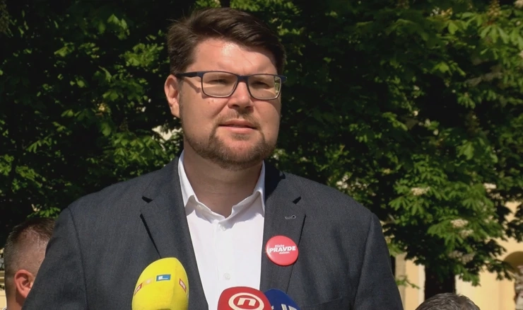 Predsjednik SDP-a Peđa Grbin 