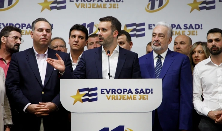Milojko Spajić, čelnik Pokreta Europa sad 
