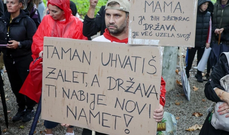 Prosvjed UGP-a i SMOi-ja 10. listopada
