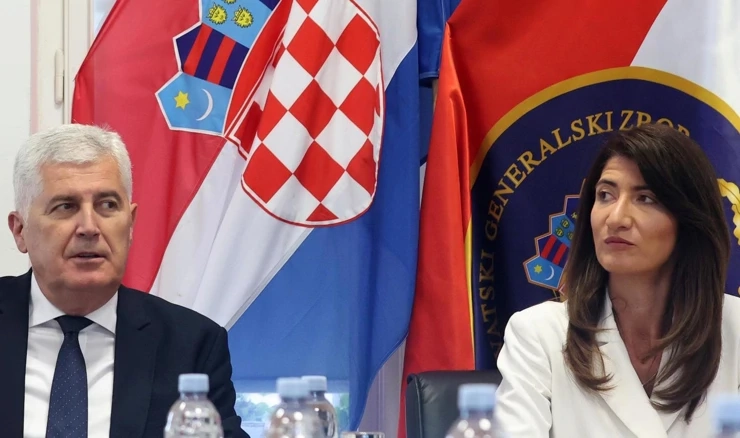 Dragan Čović i Darijana Filipović