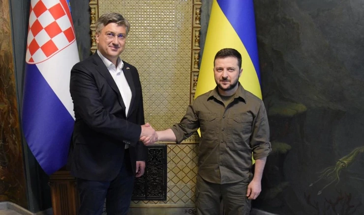 Plenković i Zelenski