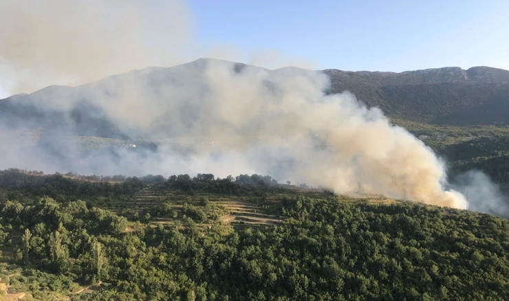 Požar kod Omiša, arhivska snimka 