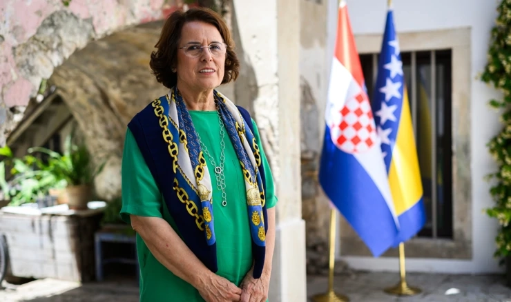 Počasna konzulica Snježani Köpruner na otvaranju konzulata BiH u Zadru