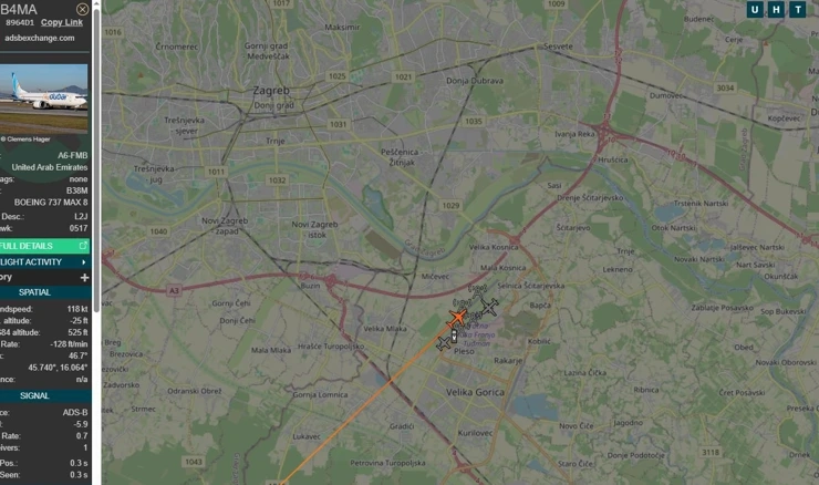 Boeing 737 Max 8 s hrvatskim državljanima sletio u Zagreb