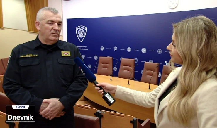 Nikola Milina u Dnevniku HTV-a
