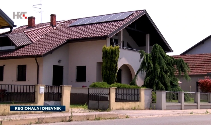 Solarni paneli na obiteljskoj kući