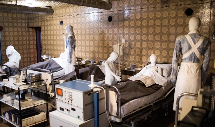 Prikaz Vukovarske bolnice 1991.