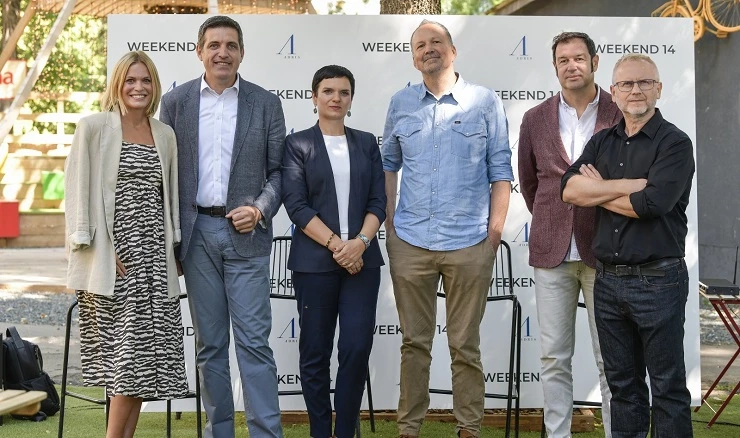 Konferencija za medije na kojoj je najavljen 14. Weekend Media Festival