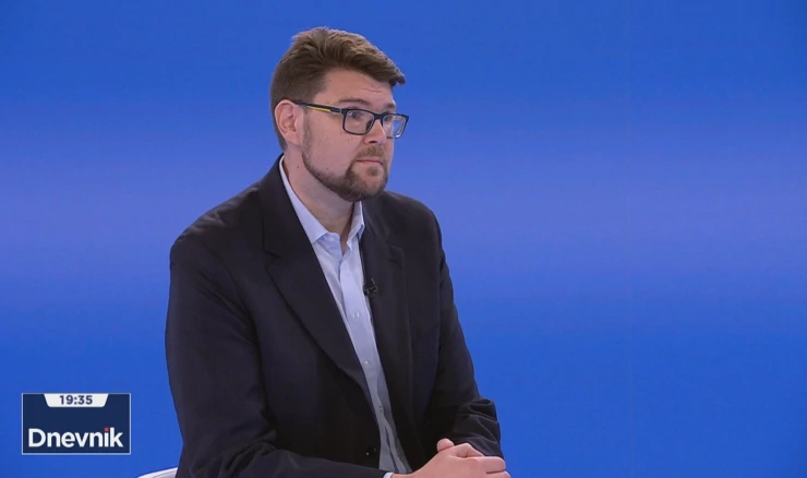 Peđa Grbin u Dnevniku HTV-a
