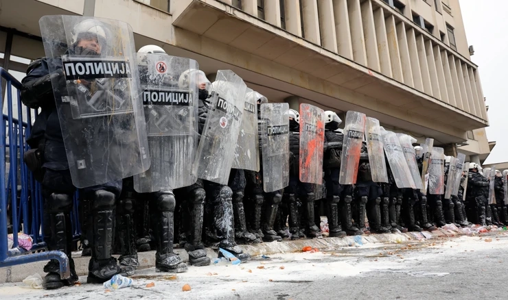 Prosvjed u Novom Sadu