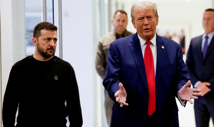 Volodimir Zelenski i Donald Trump 