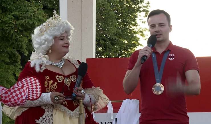 Bjelovarčani dočekali i novčano nagradili brončanog olimpijca Mirana Maričića