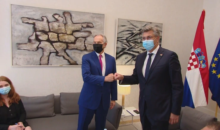 Andrej Plenković i Tony Blair