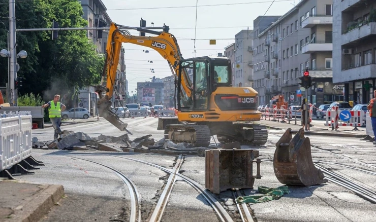 Križanje Zvonimirove i Šubićeve ulice u Zagrebu