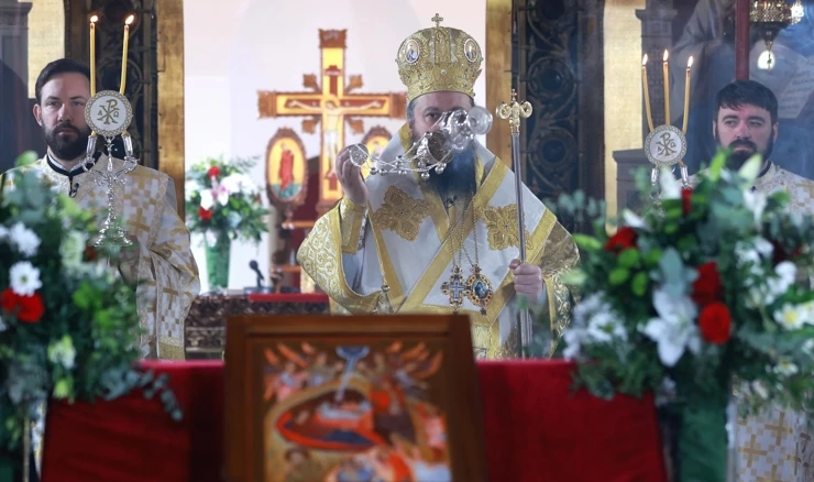 Zagreb: Božićna liturgija u Sabornoj crkvi Preobraženja Gospodnjeg