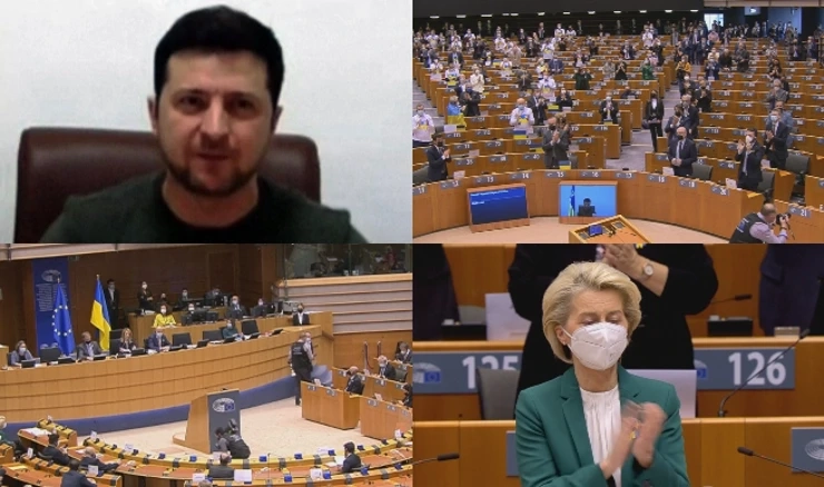 Zelenski se obratio Europskom parlamentu