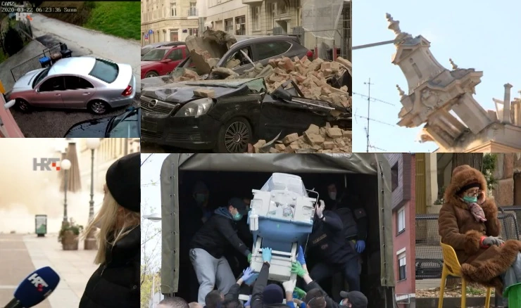 Zagreb - godinu dana od potresa