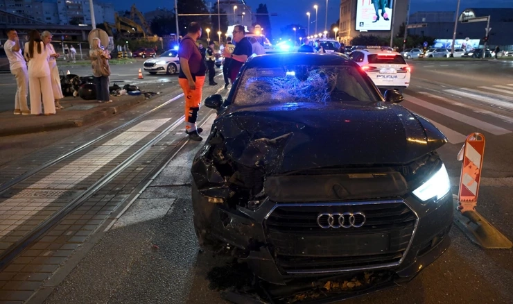 Motociklist poginuo u sudaru na raskrižju Savske ceste i Zagrebačke avenije