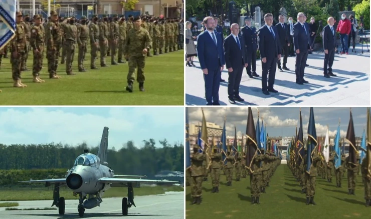 Trideseta obljetnica ustroja Hrvatske vojske