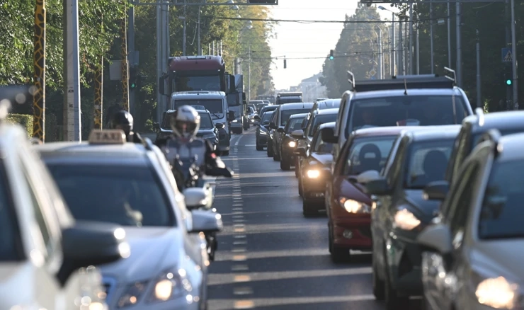 Prometna gužva u Zagrebu