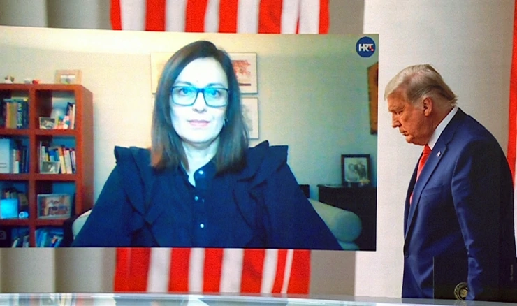 Branka Slavica uživo iz Washingtona