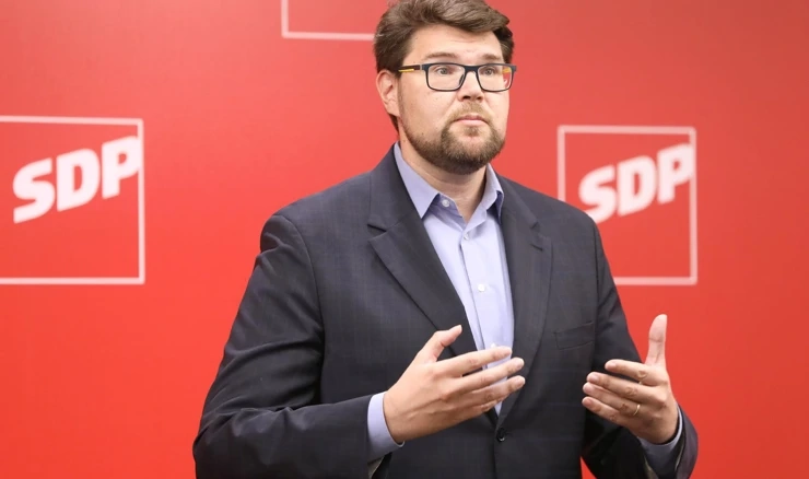 Predsjednik SDP-a Peđa Grbin