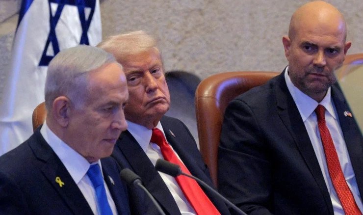 Benjamin Netanyahu i Donald Trump 