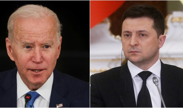 Joe Biden i Volodimir Zelenskij