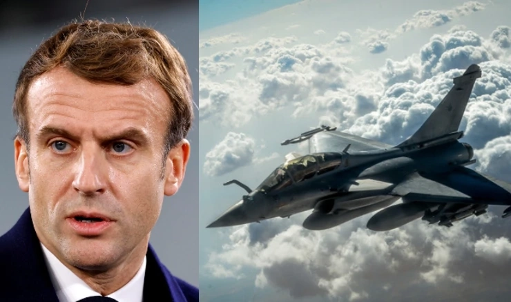 Emmanuel Macron, zrakoplovi Rafale