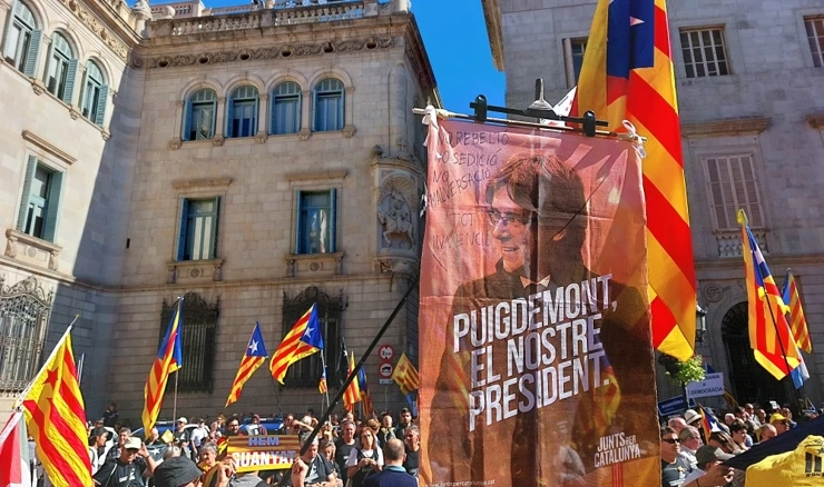 Prosvjed u Barceloni
