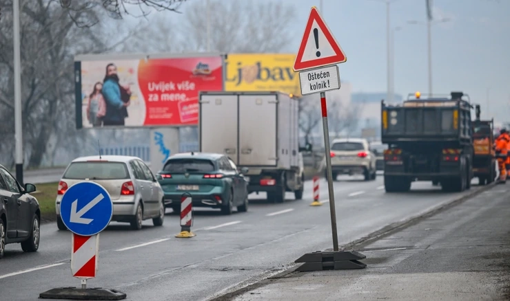Počela sanacija na Av. Većeslava Holjevca