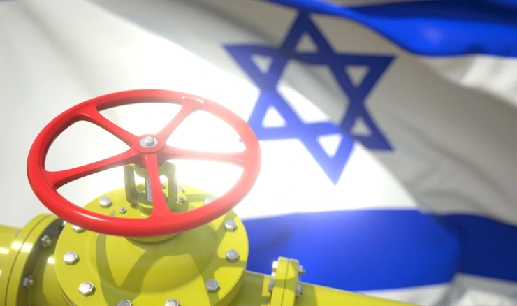 Izrael plin