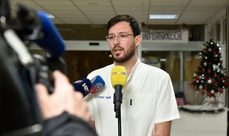 Dr. Josip Krnić,  pročelnik Objedinjenog hitnog bolničkog prijma u KBC-u Split