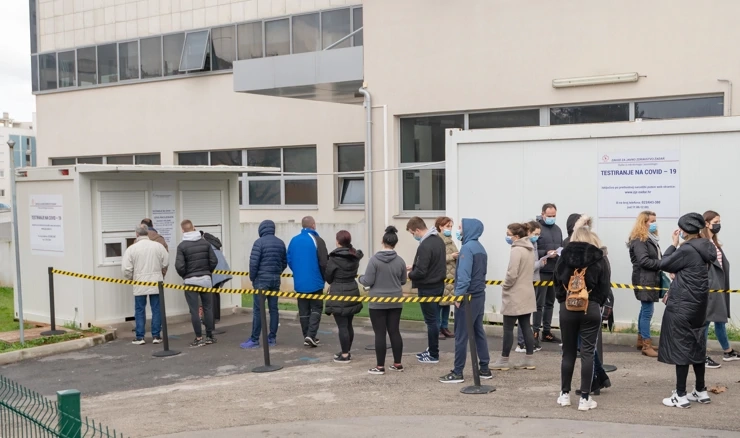 Testiranje na COVID-19, arhivska fotografija