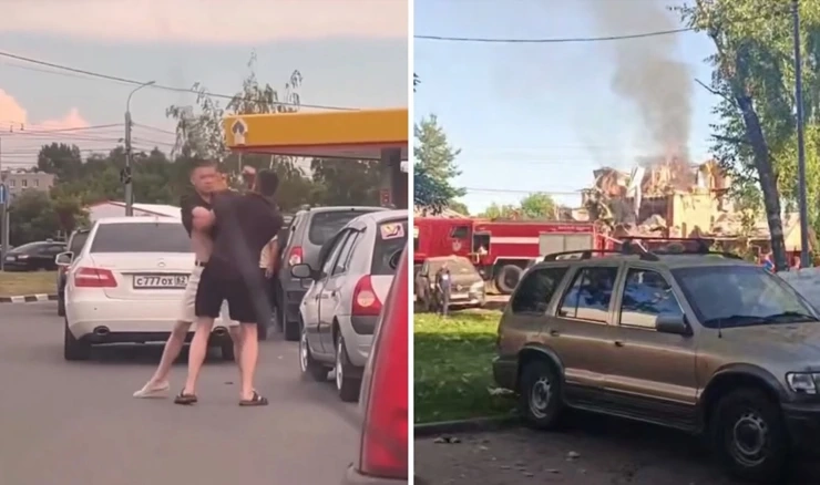 Tuča u Moskvi / Ukrajinski napad na Moskovsku oblast