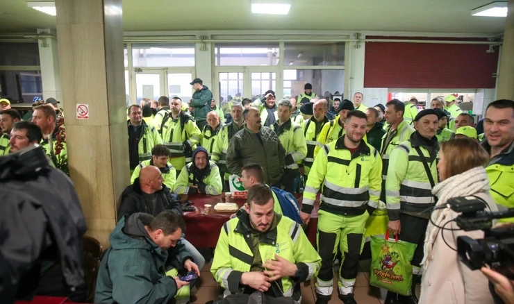 Štrajk radnika Čistoće zbog najave otkaza trojici kolega