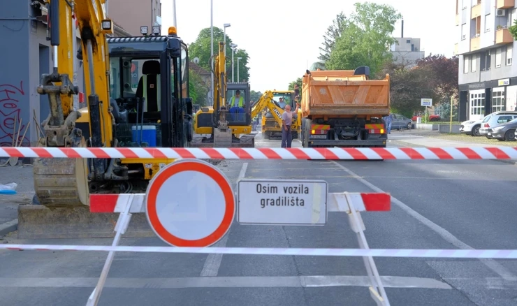 Gužve u prometu u zapadnom dijelu Zagreba 